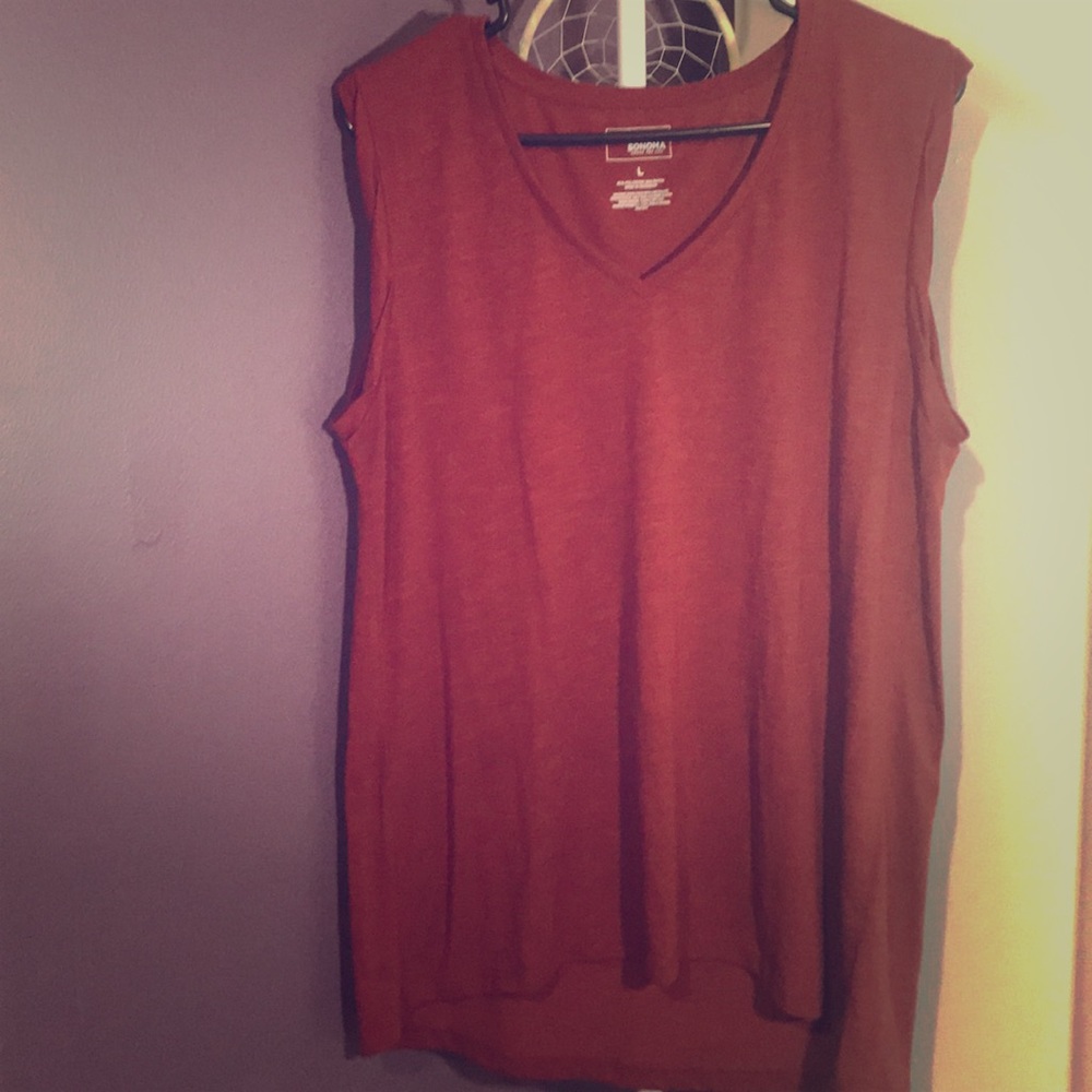 Burnt orange top!